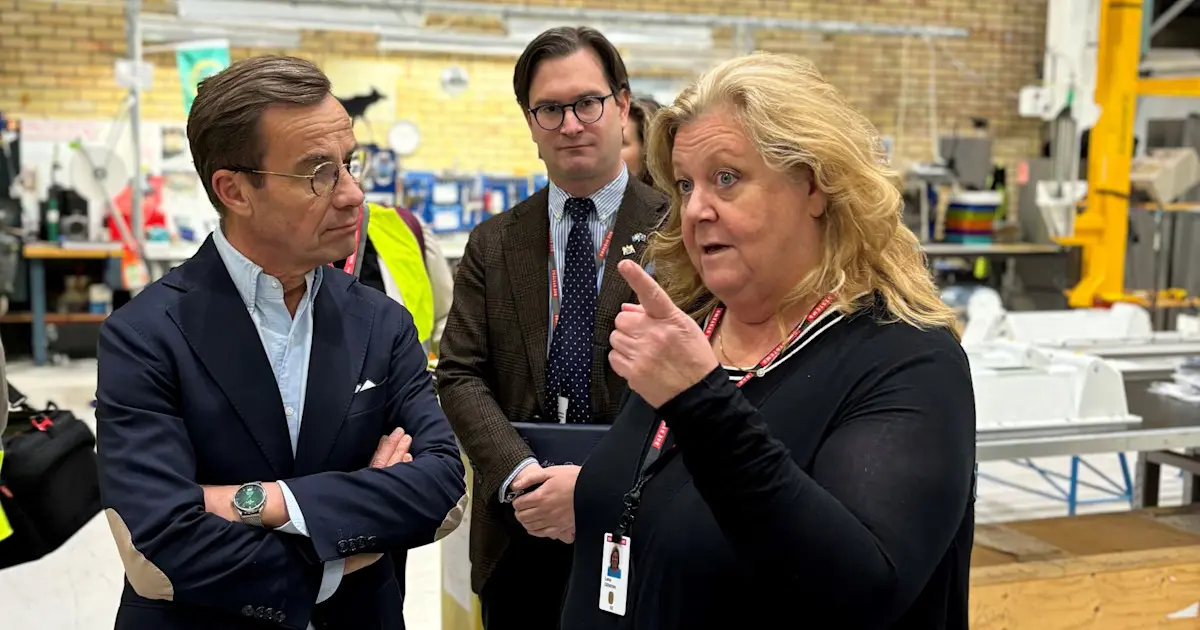 Ulf Kristersson Visited Bofors