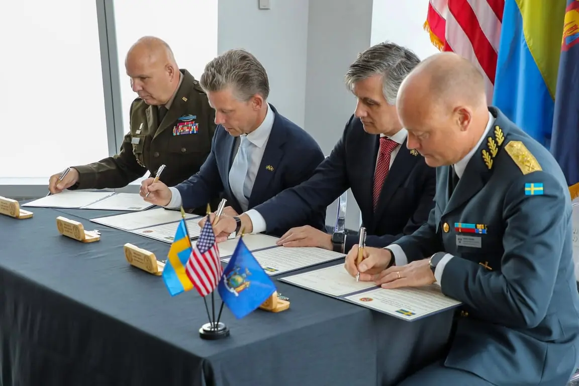 New York National Guard and Sweden in Long-term Partnership