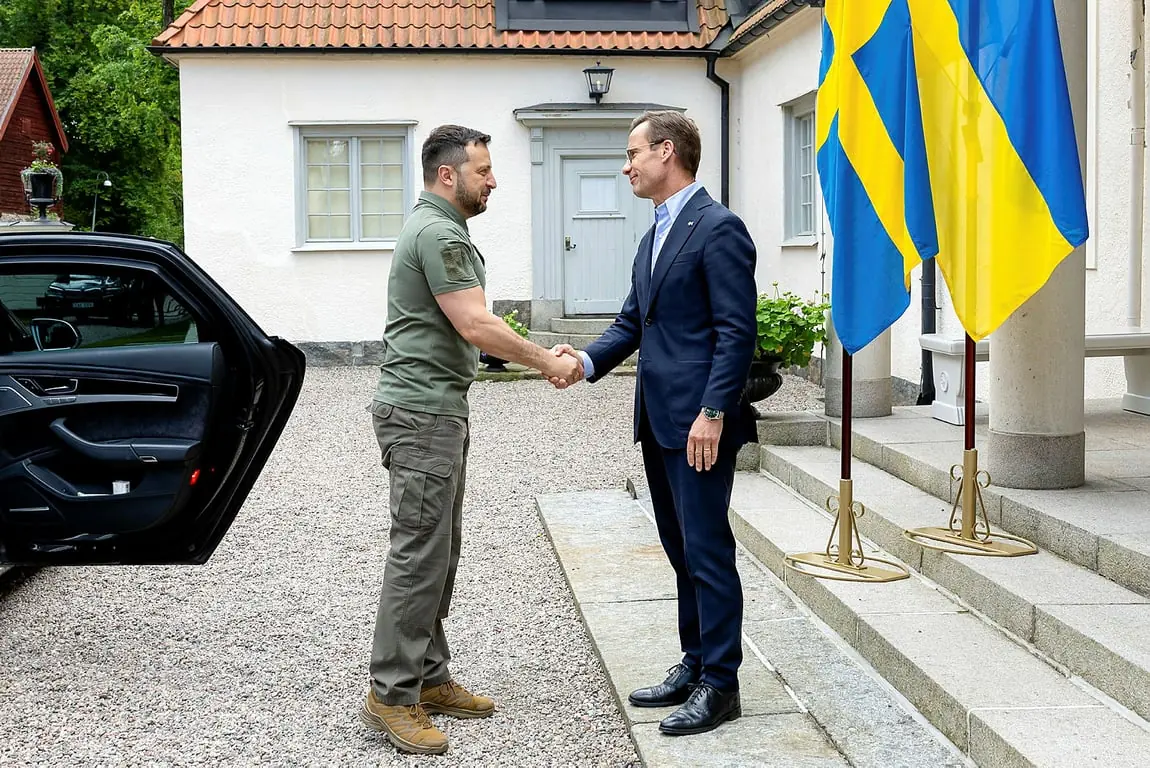 Zelenskyj besöker Sverige
