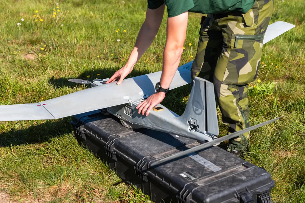 FOI testaa suojaa droneja vastaan Arvidsjaurissa