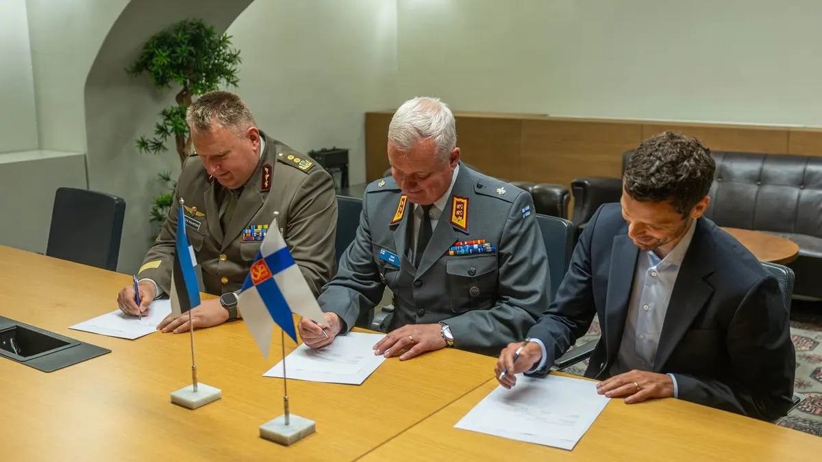 Undertecknande av avsiktsförklaring mellan Estland, Finland och NestAI