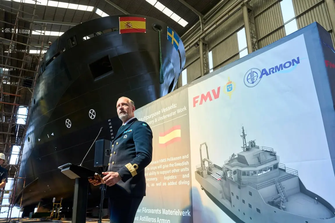 HMS Sälen sjösatt vid spanskt varv