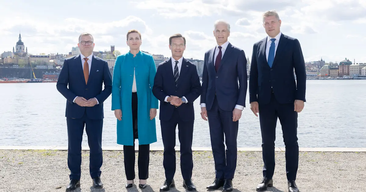 Nordischer Gipfel mit Scholz in Stockholm