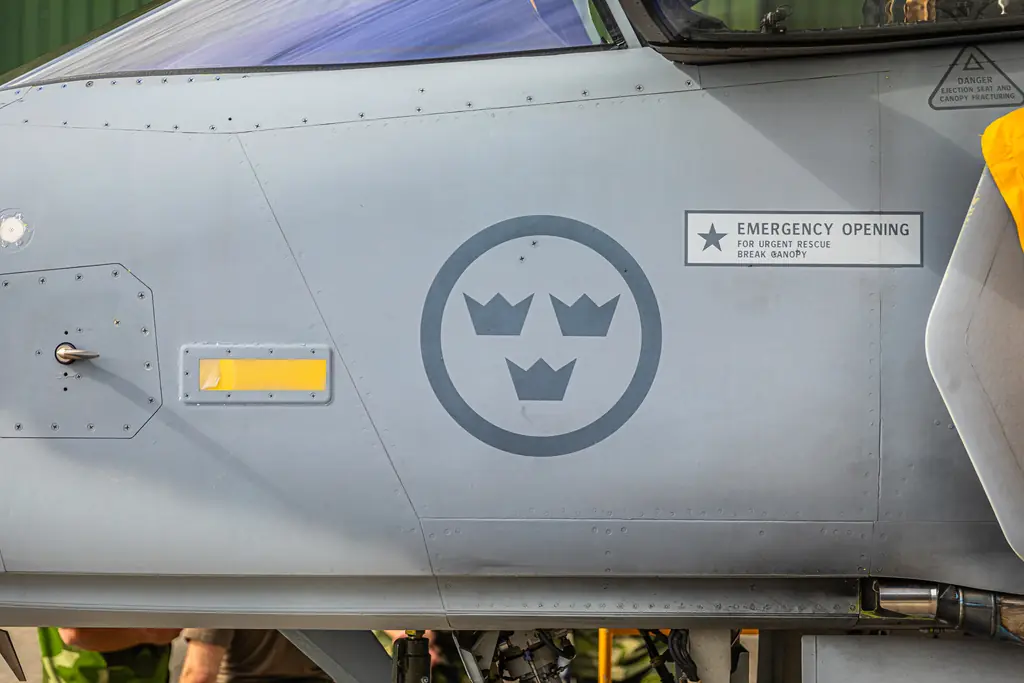 To JAS 39 Gripen-par møtte russisk kampfly over Østersjøen