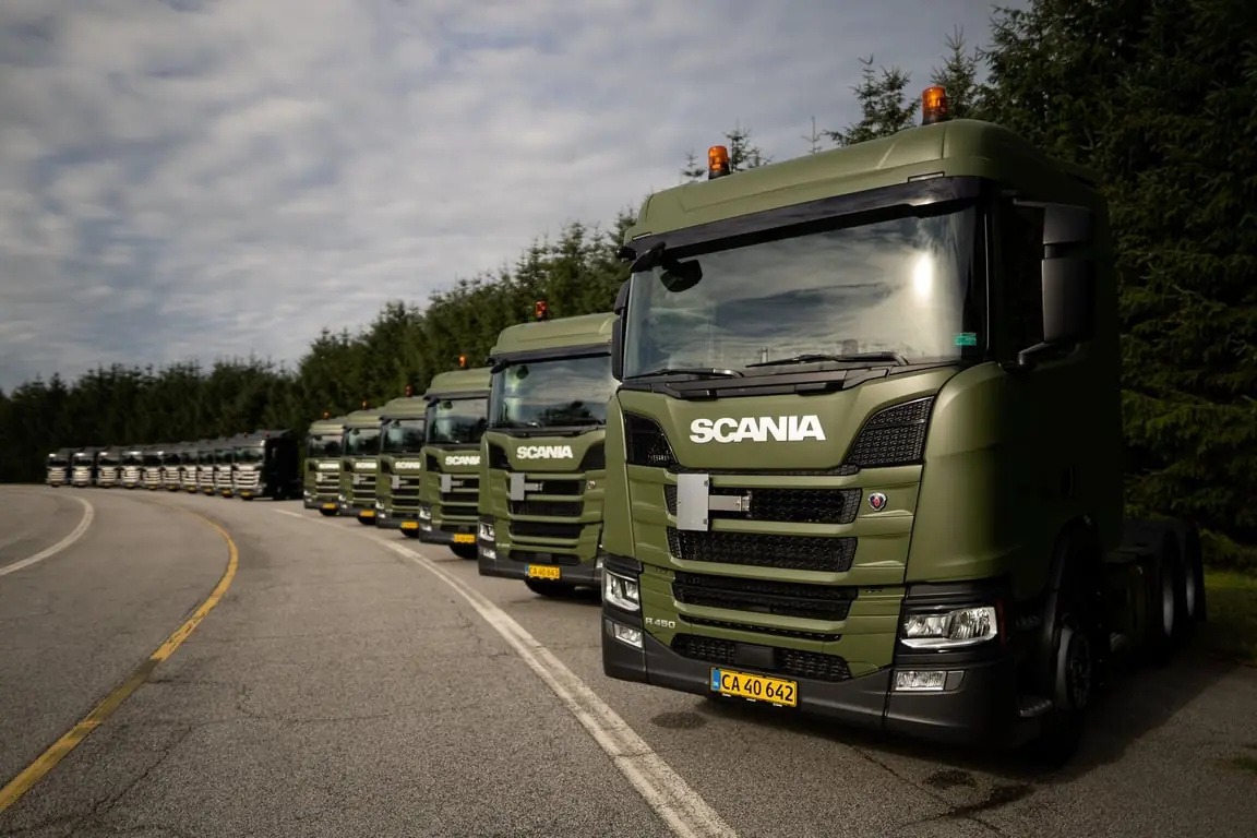 Denmark Orders More Scania Trucks