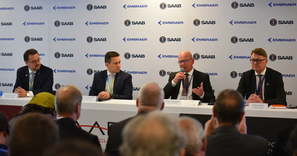 Saab og Embraer inngår intensjonsavtale om utvidet samarbeid