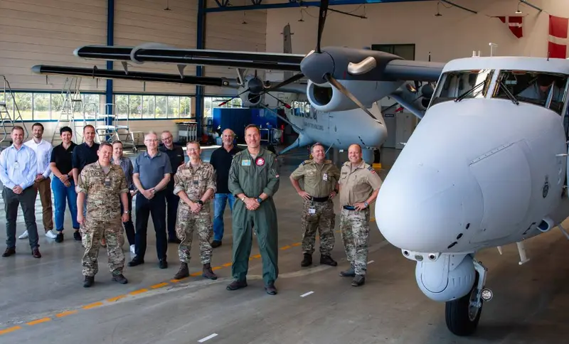 Danish Air Home Guard receives third Twin Otter aircraft