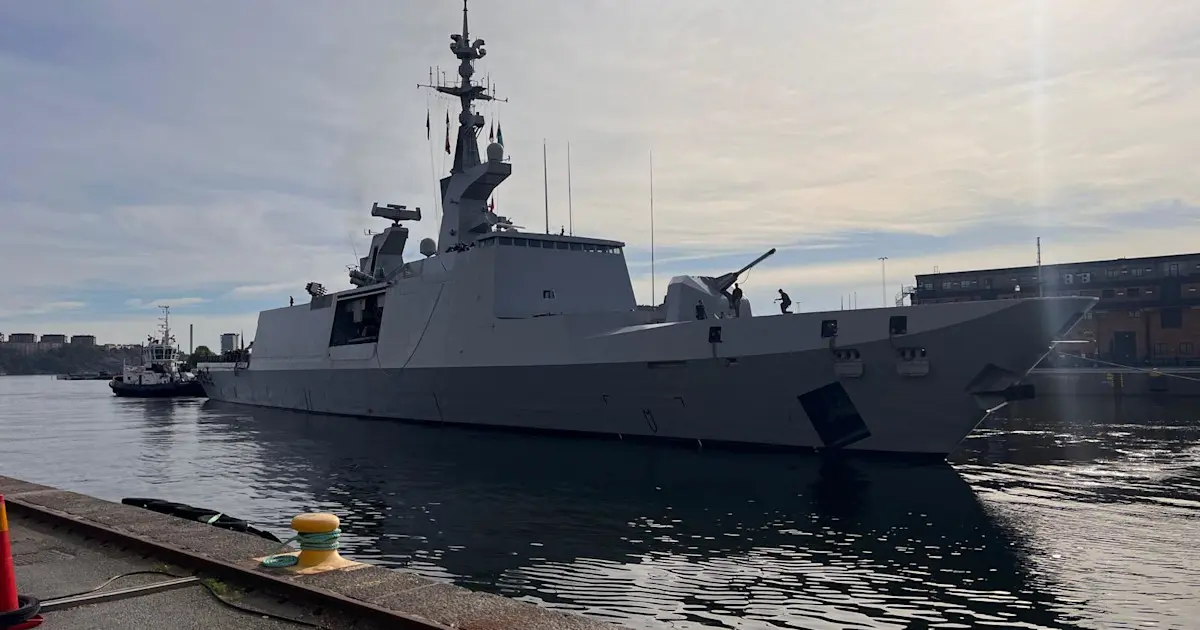 FS La Fayette visitó Estocolmo