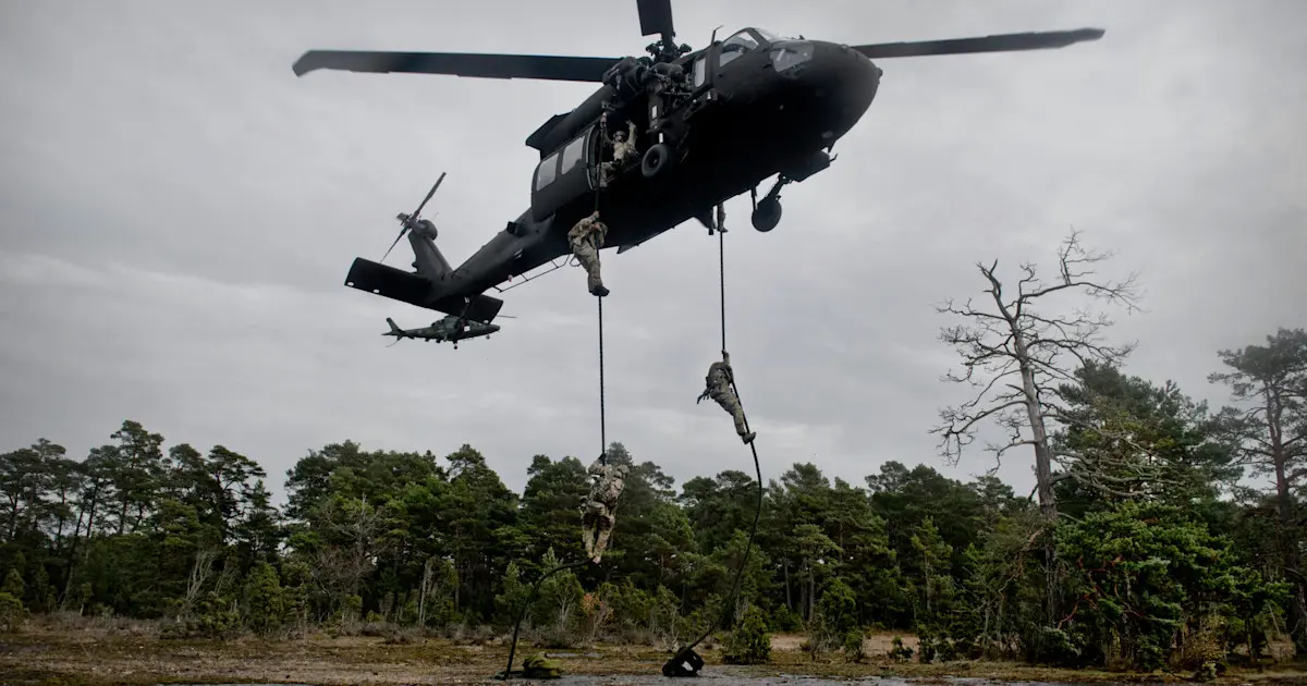 Militær landingsplads for helikoptere indviet på Berga