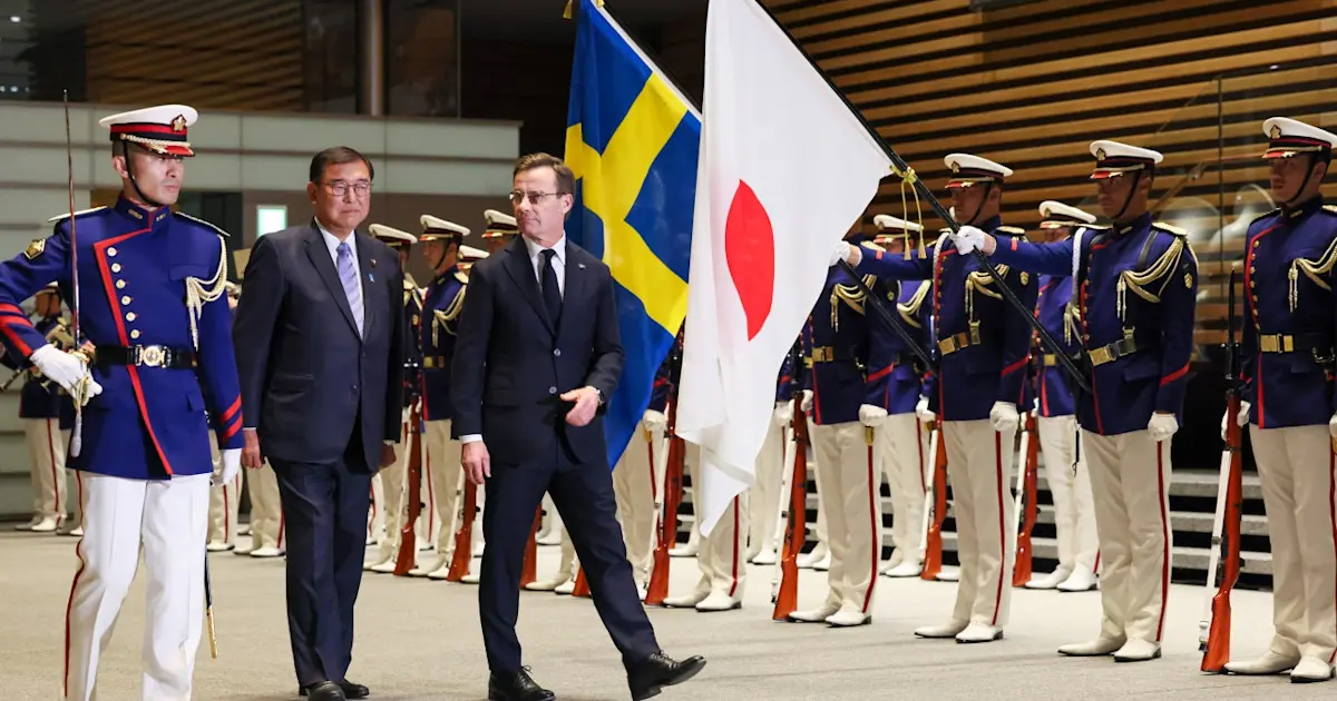 Giappone e Svezia stipulano un partenariato strategico