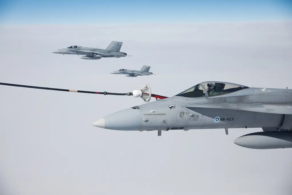 Des chasseurs nordiques ont opéré dans l'espace aérien finlandais