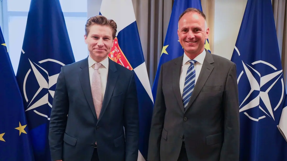 EDA:s chef besökte Finland för samtal om försvarssamarbete