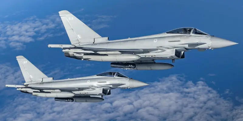 QinetiQ forlænger Typhoon-aftale med det britiske forsvarsministerium til en værdi af 205 millioner pund