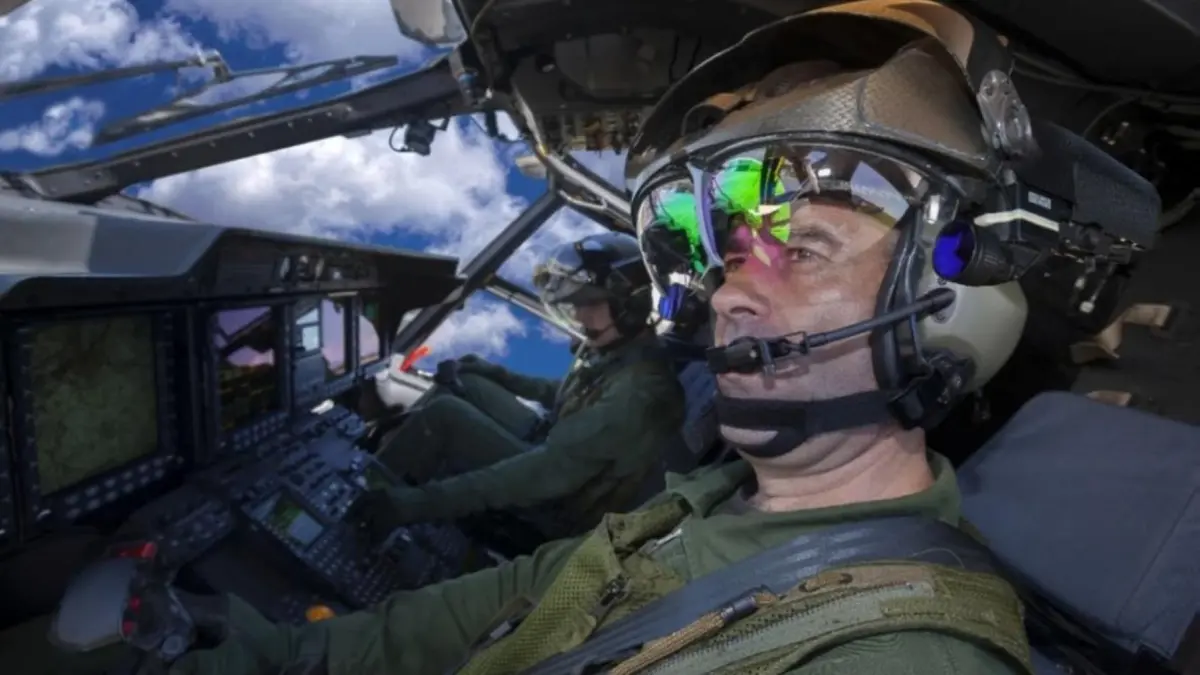 Nato Helicopter Management Agency (NAHEMA) ger Thales kontrakt för vidareutveckling av TopOwl DD-hjälm till NH90