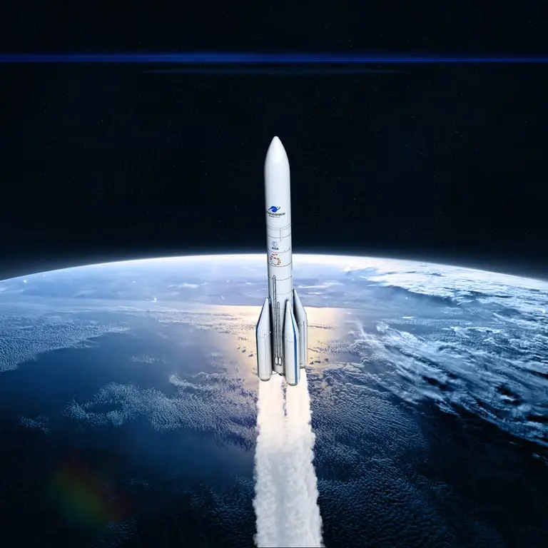 Schwedische Raumfahrttechnik im Fokus beim Start von Ariane 64