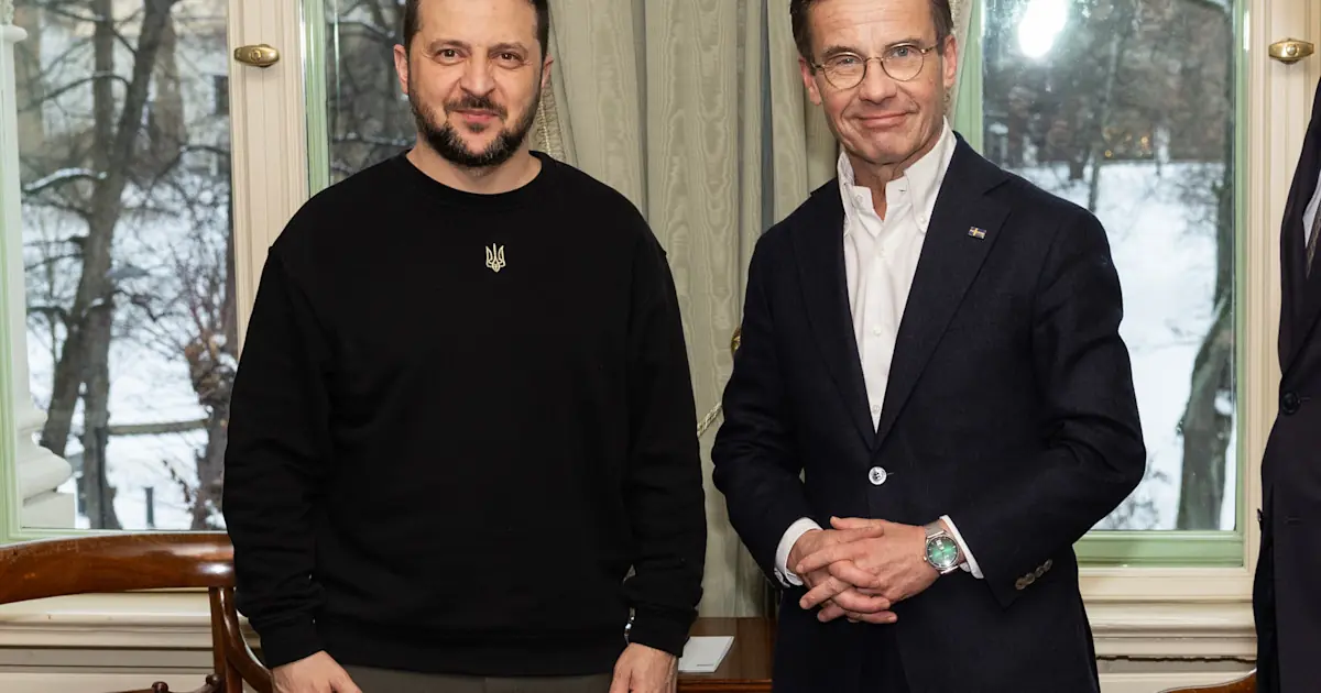 Statsministern träffar Zelenskyj i Oslo