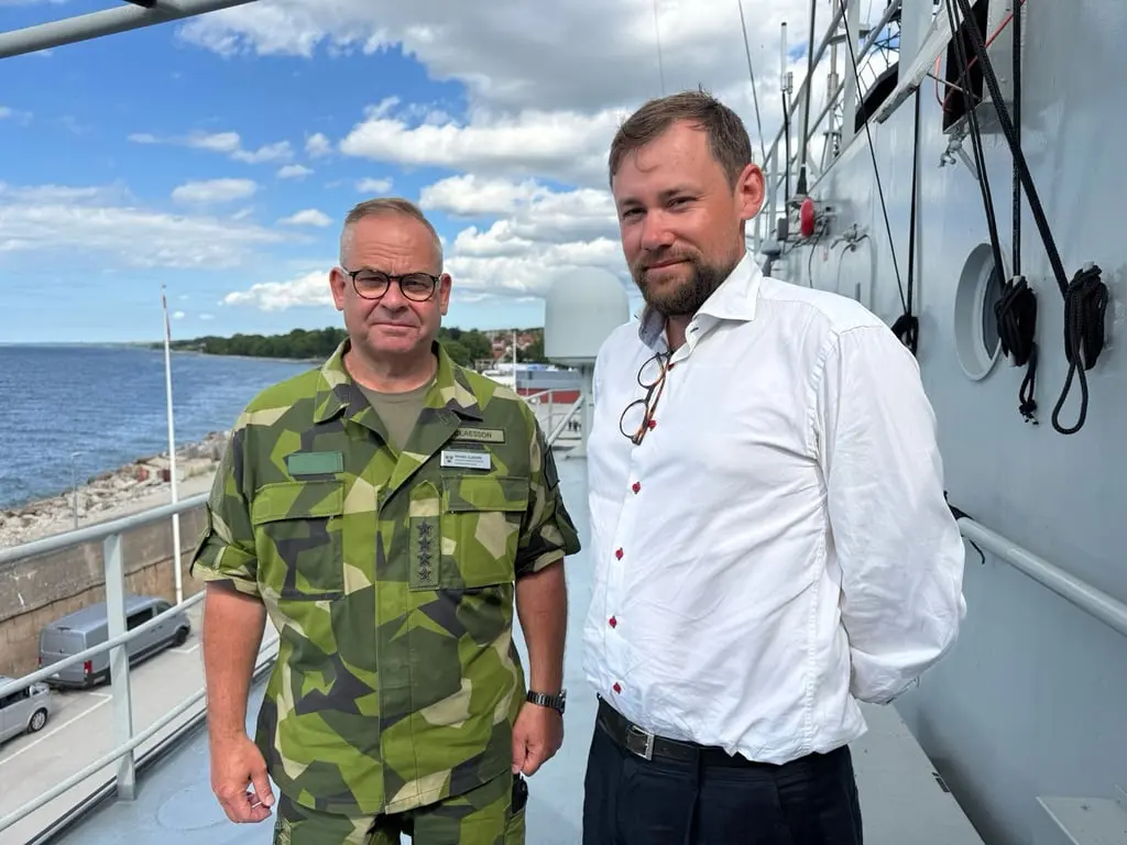 Le chef des armées sur la manière dont la Suède développe ses capacités de défense en mouvement : "Développer en continu"