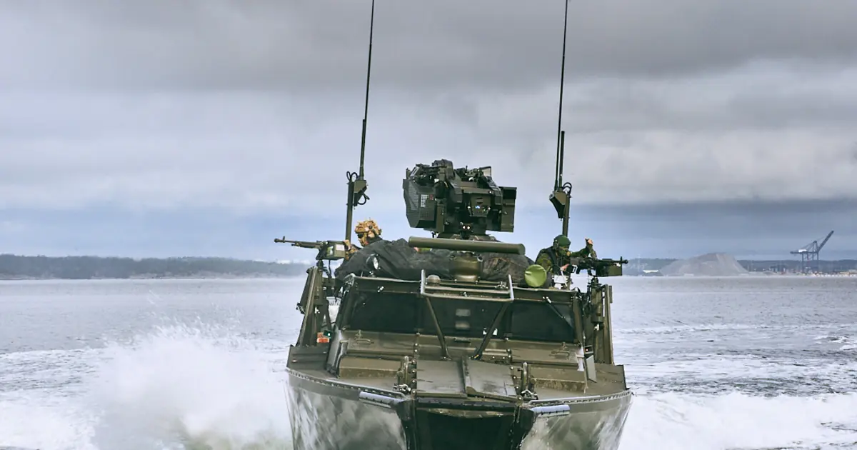 FMV beställer tio nya stridsbåtar av Saab