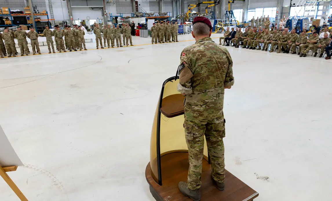 Danmarks specialoperationskommando tar över NATO-ledning vid Flyvestation Aalborg