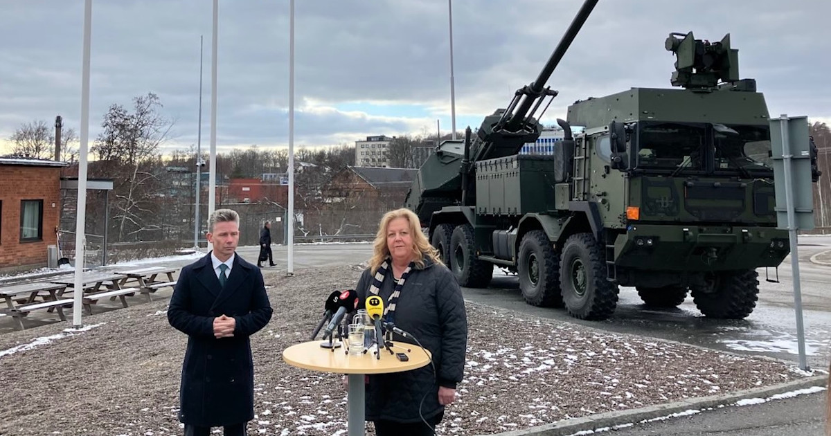 Sverige donerer Archer og Arthur til Ukraine