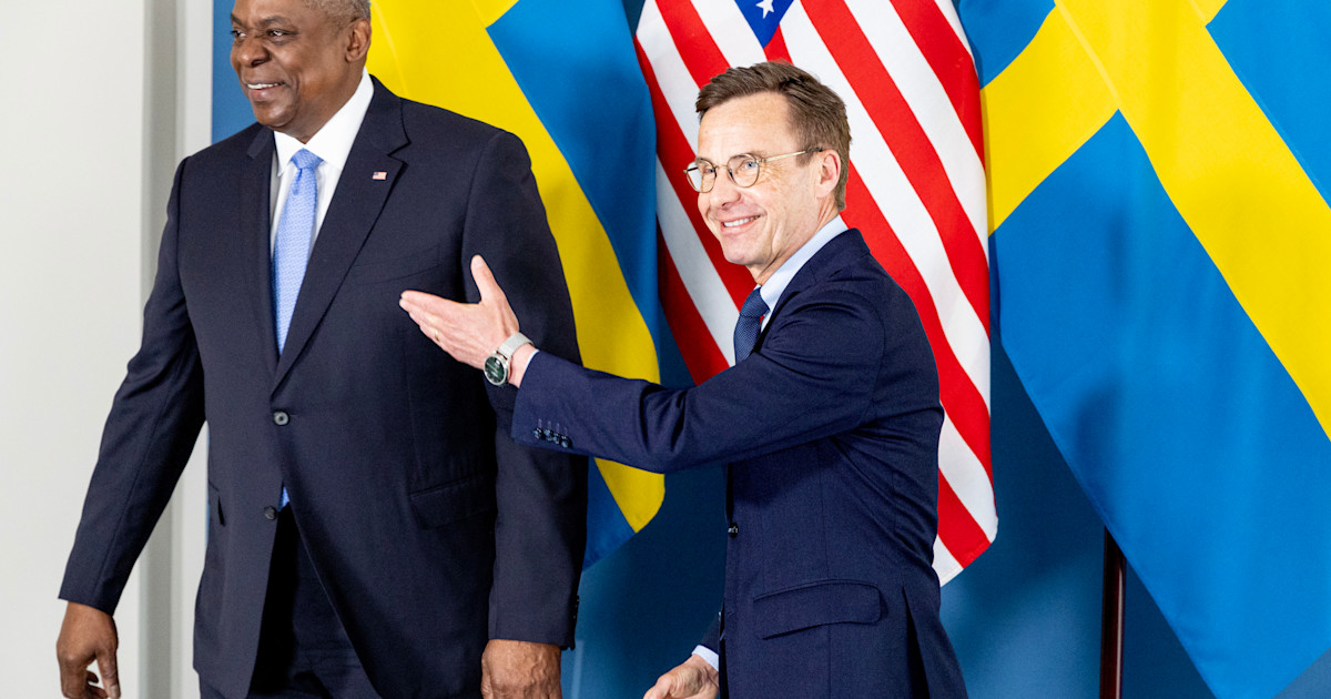 USA øker presset for svensk NATO-tilslutning