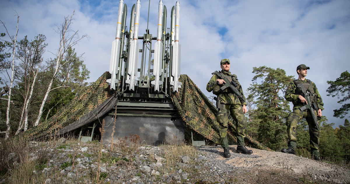 Sverige beställer luftvärnssystemet IRIS-T SLM