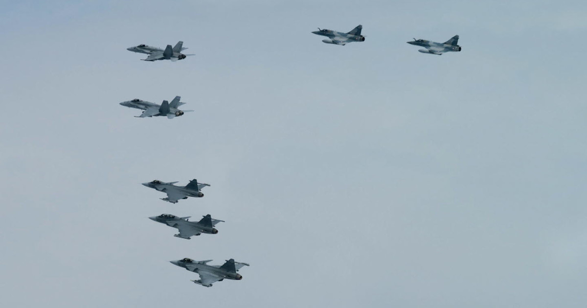 Sweden Participates in NATO's Largest Air Force Exercise Ever