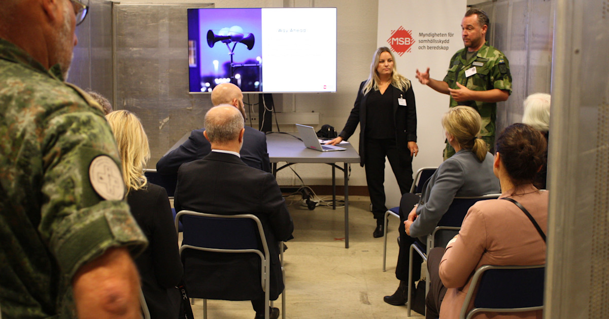 Sweden and NATO Conducted Large-Scale Evacuation Exercise