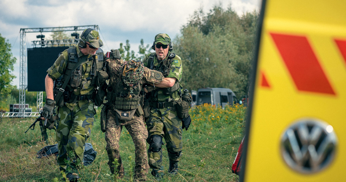 Svenskt hemvärn i Lettlands storövning