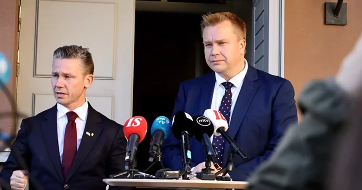 Sveriges och Finlands medlemskapsansökningar till NATO i fokus när försvarsministern besökte Finland