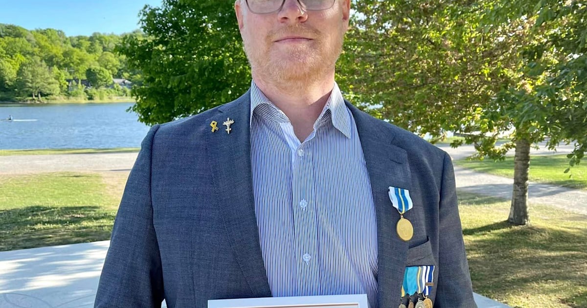 Kim Svensson is Veteran of the Year