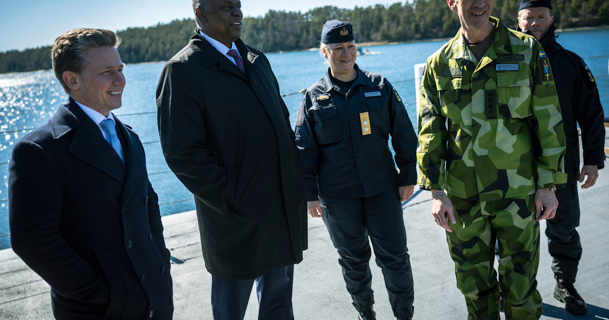 Försvarssektorns finbesök: ”högteknologi i världens allra framkant”