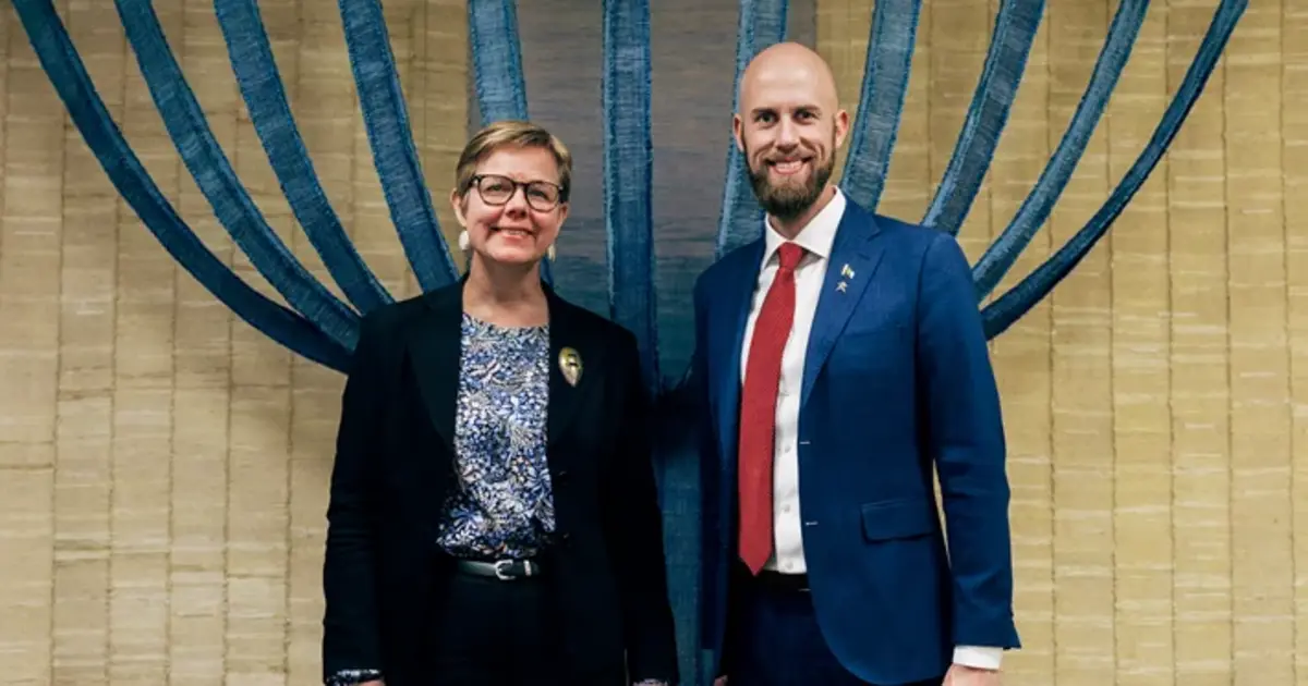 Carl-Oskar Bohlin mødte Finlands minister med ansvar for civilforsvar