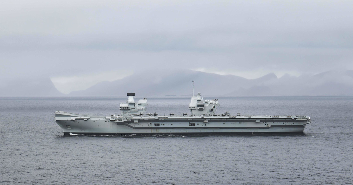 Brittiläinen lentotukialus vierailee Göteborgissa